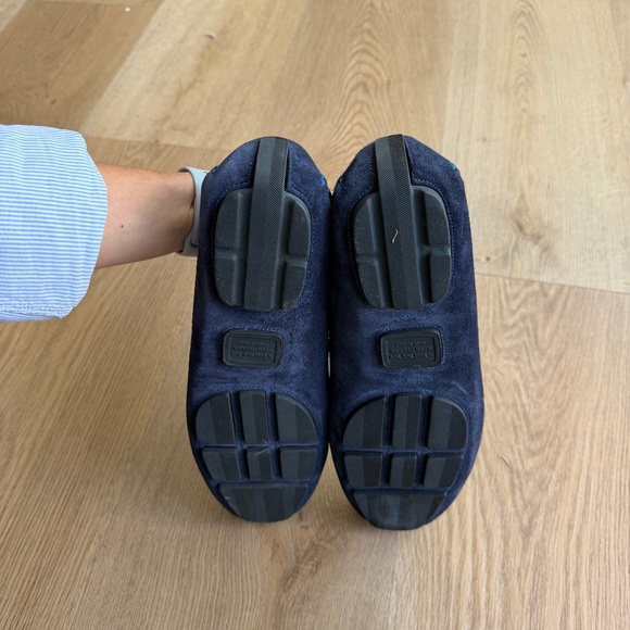 To Boot New York by Adam Derrick Blue Suede Driving Loafer - Picture 5 of 6